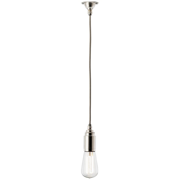Tekna Thorn Pete Grip C Pendant Light With Brushed Nickel Finish And Tekna Thorn Pete Grip C Pendant Light With Brushed Nickel Finish Ceiling Plate For