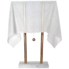 Takahama 'Nefer 1' Modern Golden Table Lamp for Sirrah, Italy, 1980s
