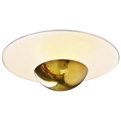 Gino Sarfatti Ceiling Lamp Model 155 Arteluce, Italy, 1950