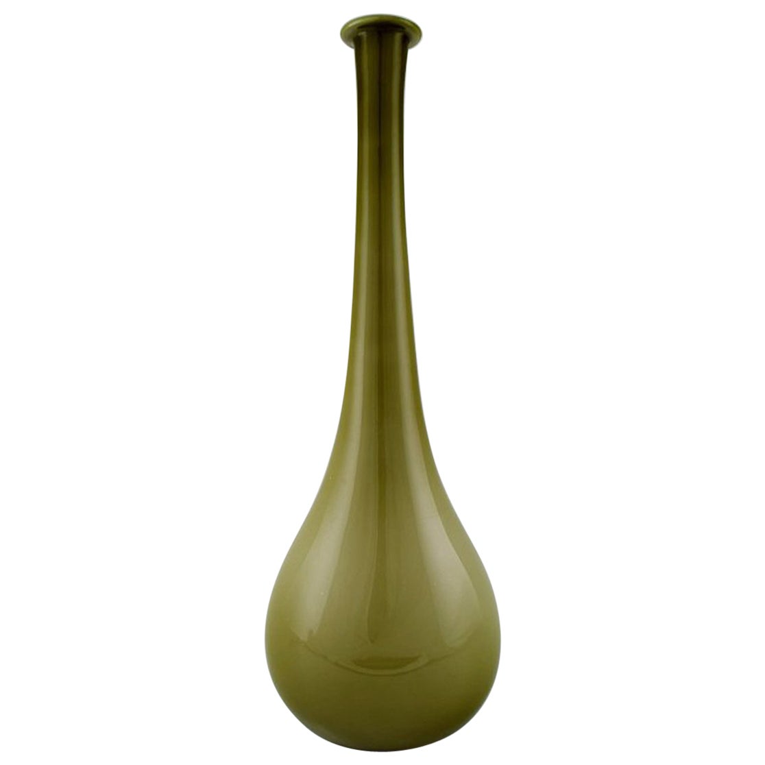 Large Vintage Mercury Glass Vase at 1stDibs