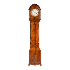 Antique Late 19th Century Mahogany Longcase Clock by Maple and Co