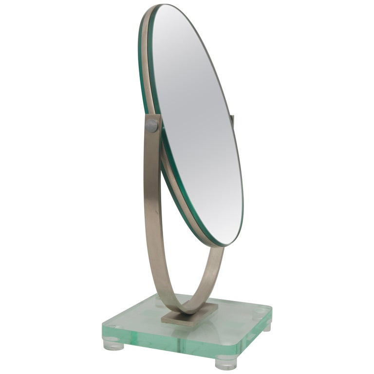 Oval Dressing Table Mirror at 1stDibs
