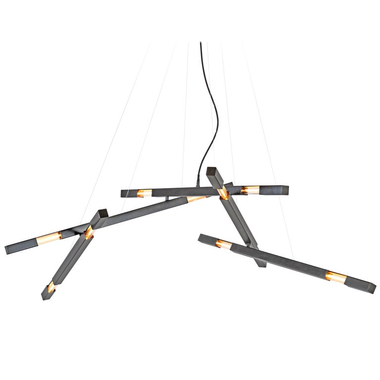 Large Black Chandelier Industrial Adjule Large Black Chandelier Industrial Adjule Modern For