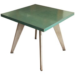 Jean Prouvé, Aluminum "Cafeteria" Table, circa 1953