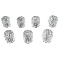 7 Hoya Ice Glass Midcentury Glasses