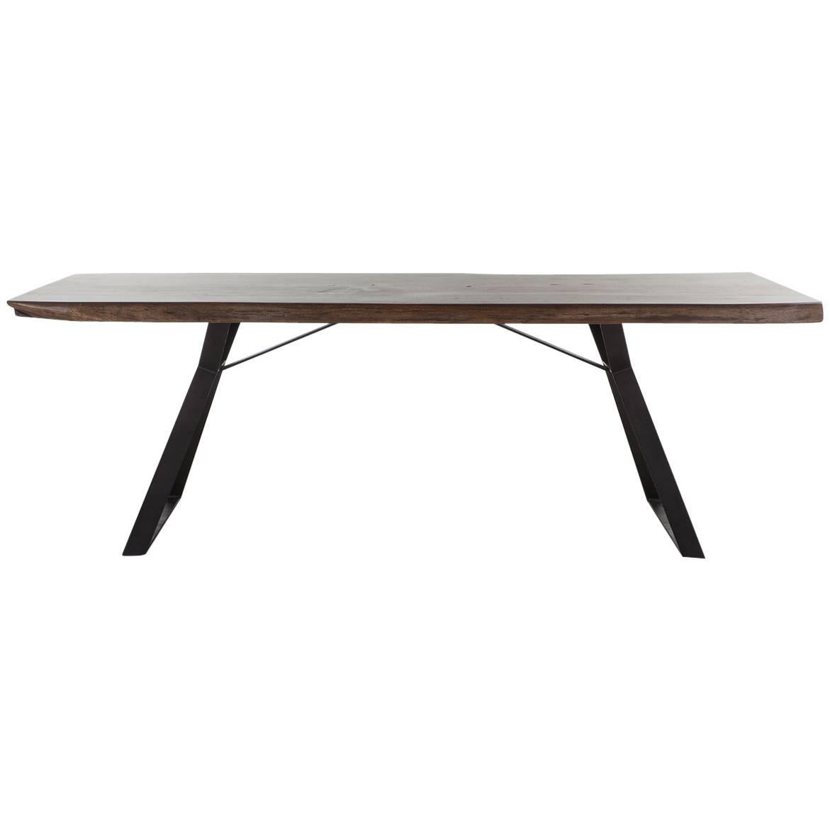 Walnut Top Dining Table For Sale