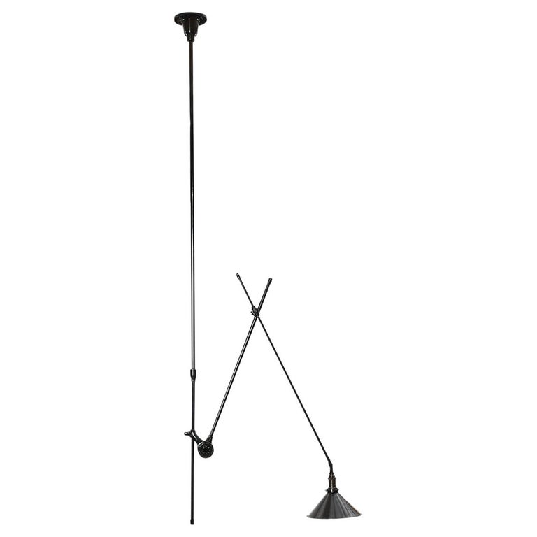 Articulating Industrial Ceiling Lamp by O.C. White For Sale at 1stDibs