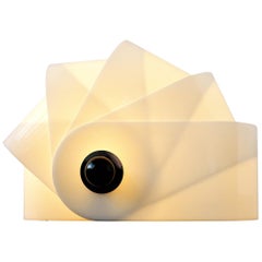 White Acrylic 'Gherpe' Floor Lamp by Superstudio for Poltronova, Italy, 1967