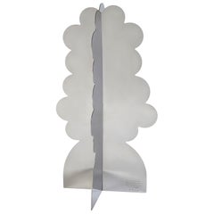 Paradiso Terrestre Fiori Futuristi Nuvolo 58 in Mirror Steel by Giacomo Balla