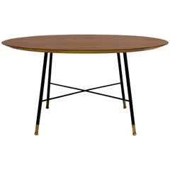 Ico Parisi Circular Coffee Table for Cassina, Italy, circa 1950