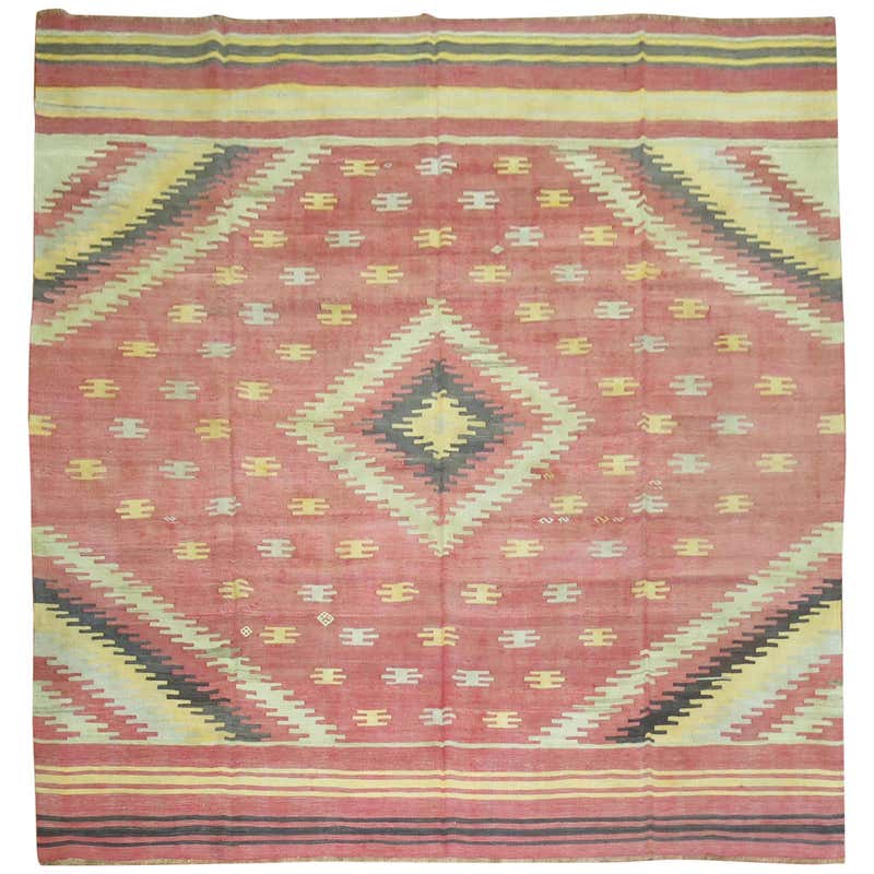 Large Vintage Kilim For Sale at 1stdibs