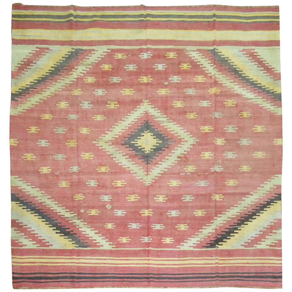 Large Vintage Kilim For Sale at 1stdibs