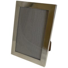 Smart English Sterling Silver Photograph Frame, 1919