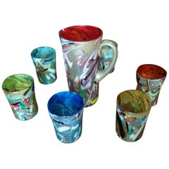 Set of “goti de fornasa” Glasses