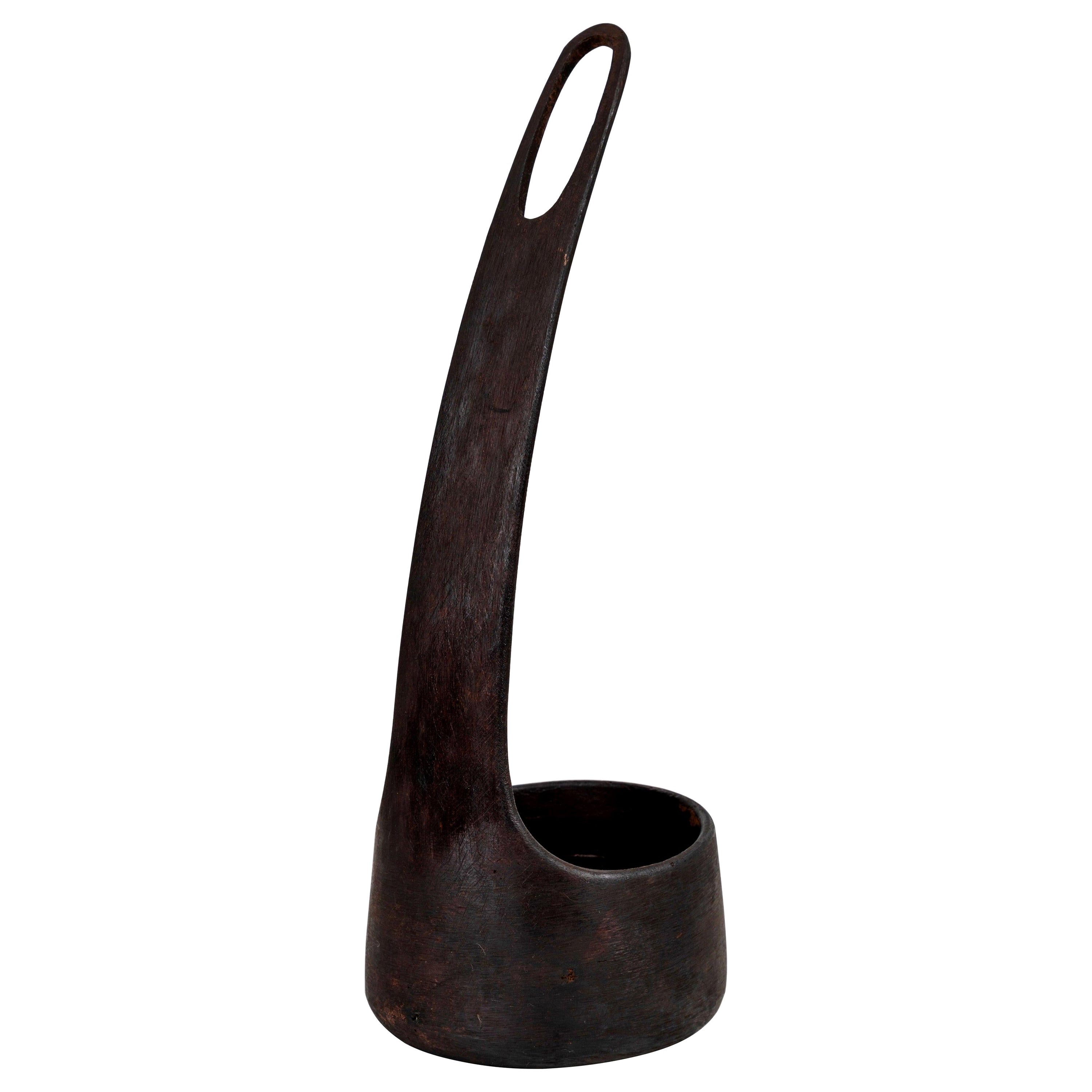 Carl Auböck Model #4276 'Single Flower' Brass Vase For Sale