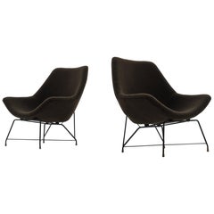 Kosmos Lounge Chairs by Augusto Bozzi for Saporiti, Italy, 1956