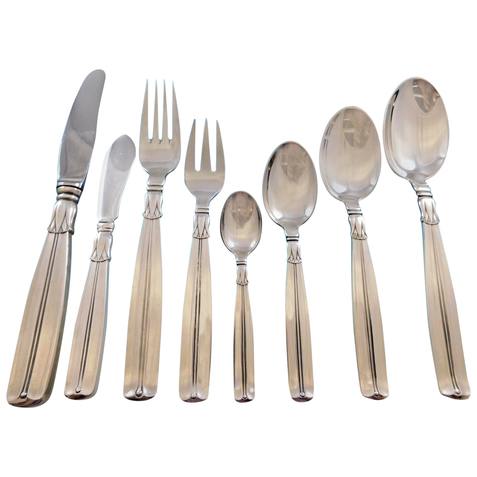 Windsor by Sorensen Sterling Silver Danish Flatware Set for 8 Service