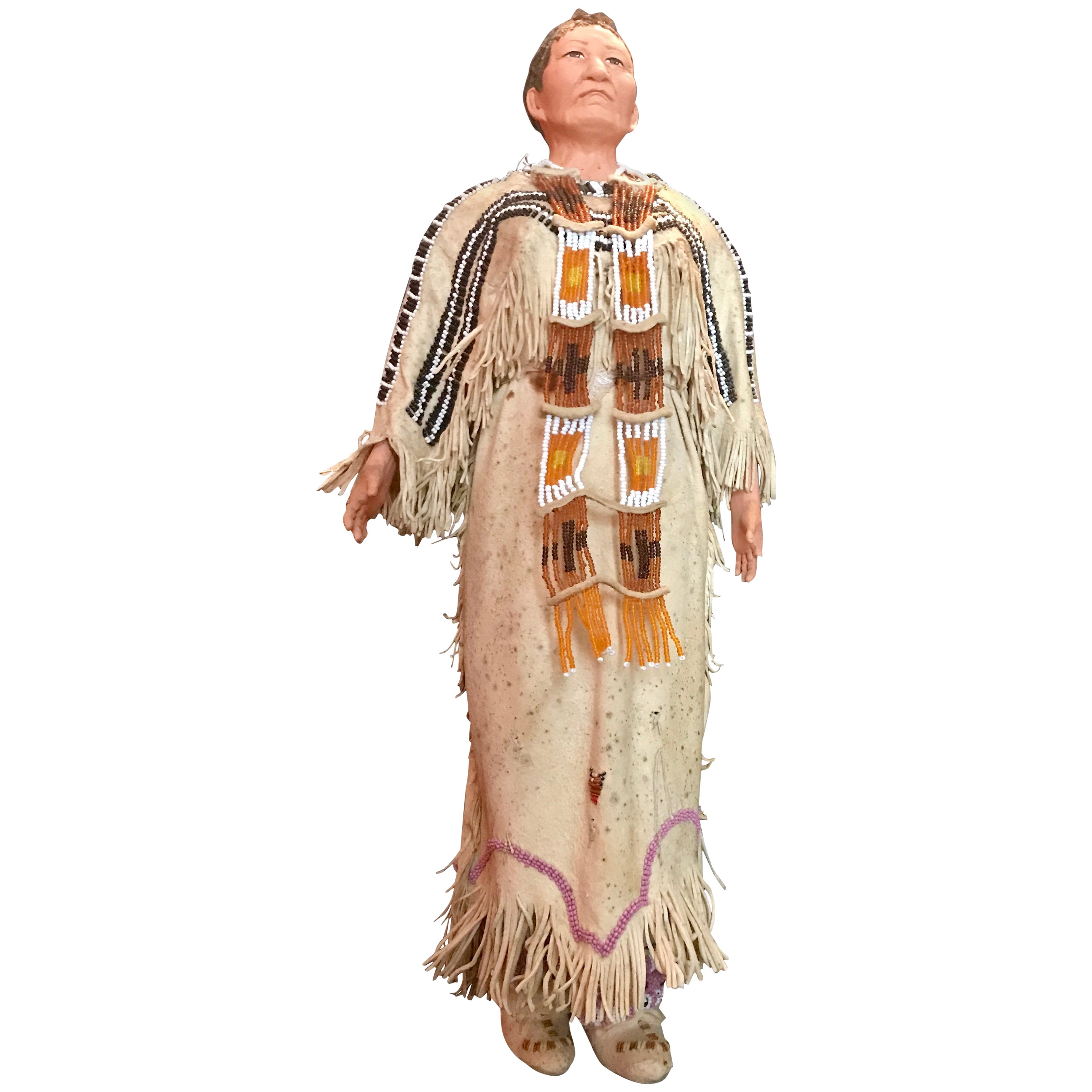 Blackfoot Native American Dress For Sale at 1stDibs