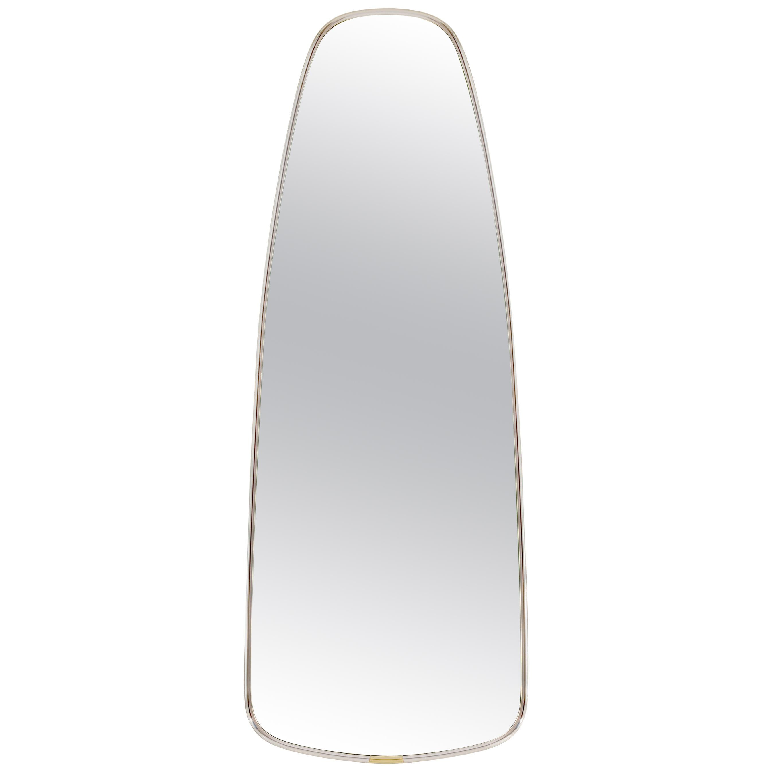 Teardrop Mirror in the Style of Karl Springer