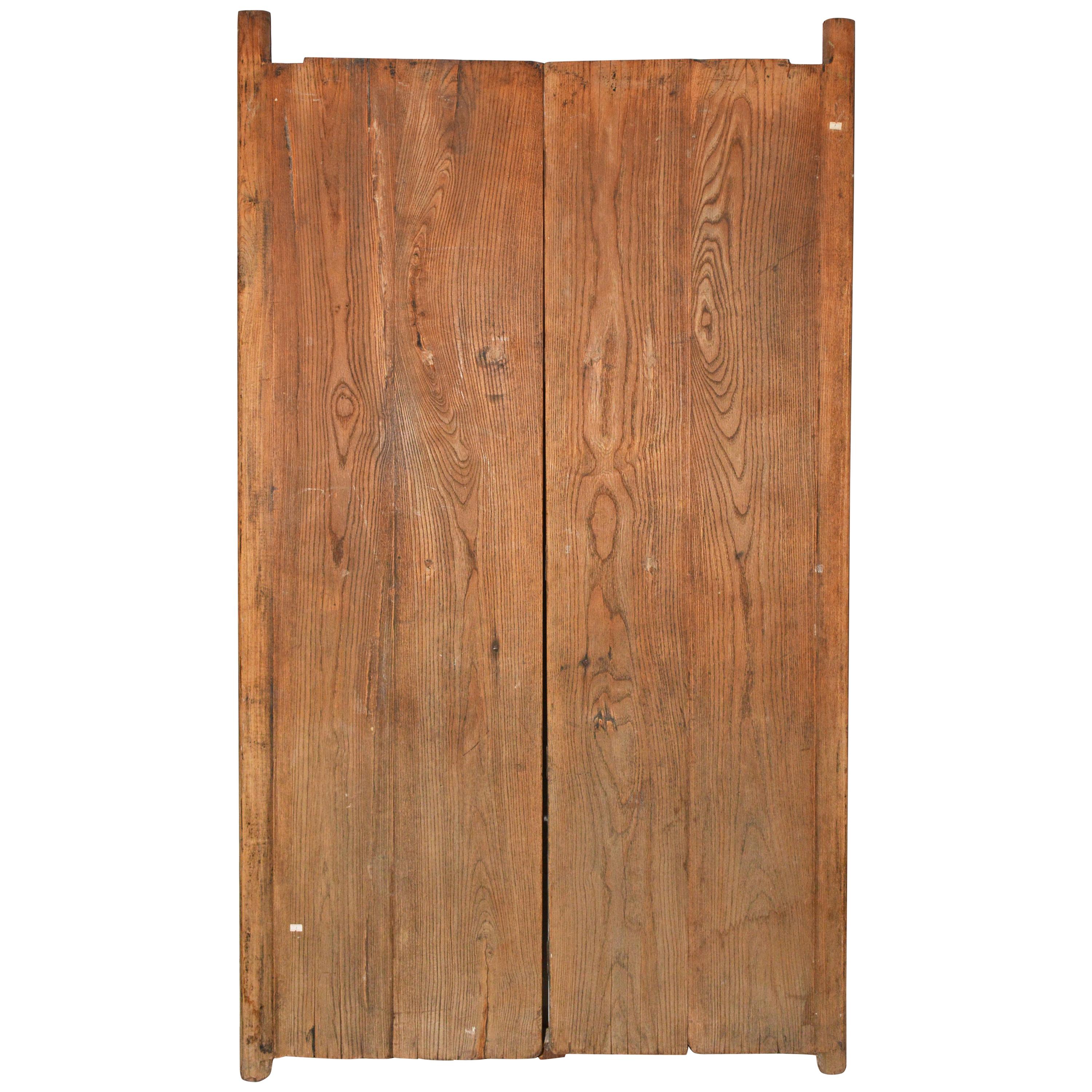 Pair of Rustic Antique Wood Doors
