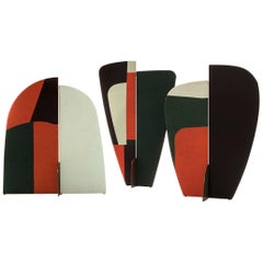 Kazimir Screen Set by Colé, 3 Abstract patterns, decor dividers inspired to Art
