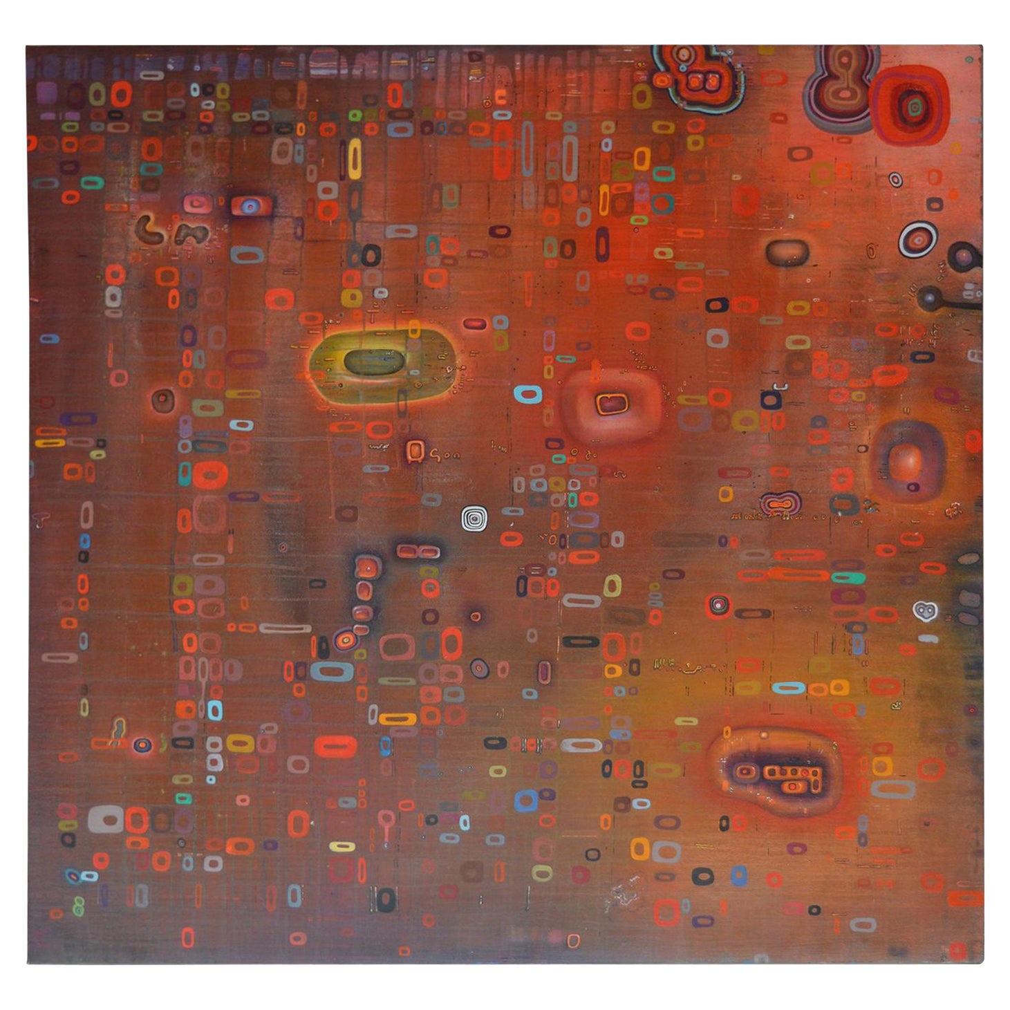 Pintura abstracta de Fernando Jaramillo