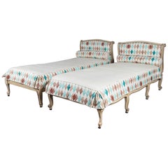 Pair of Harlequin Twin Beds