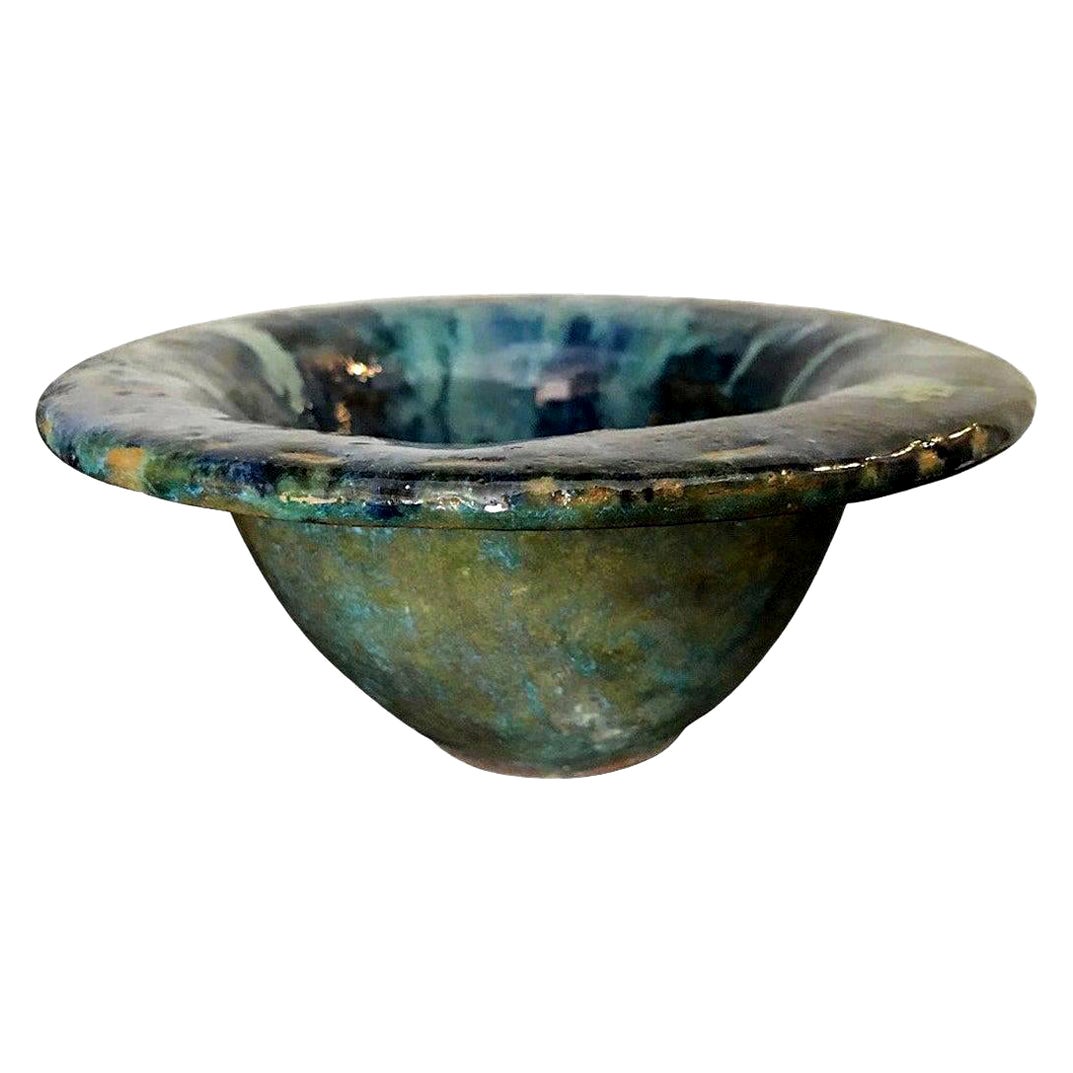 Glen Lukens Signed Mid-Century Modern Glazed Ceramic California Pottery Bowl