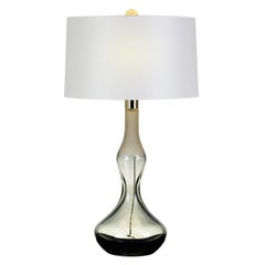 Seguso Vetri d'Arte Murano Glass Sommerso Lampe de table
