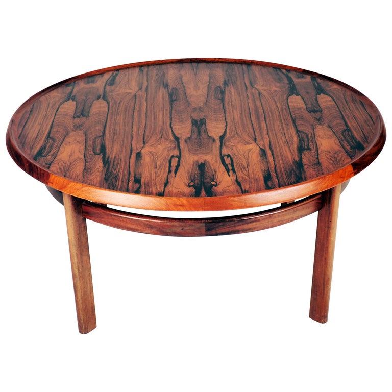 Coffee Table In Rosewood By Torbjørn Afdal Bruksbo Norway For Coffee Table In Rosewood By Torbjørn Afdal Bruksbo Norway For