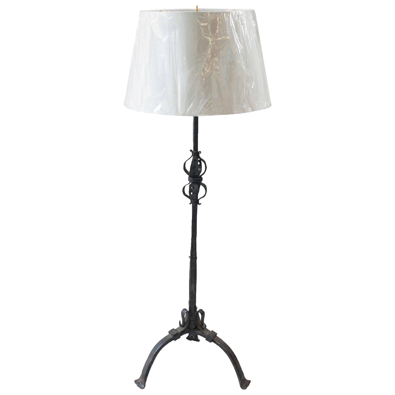 Black Floor Lamps / Elk Dimond Lighting, Modern Square Black Floor Lamp