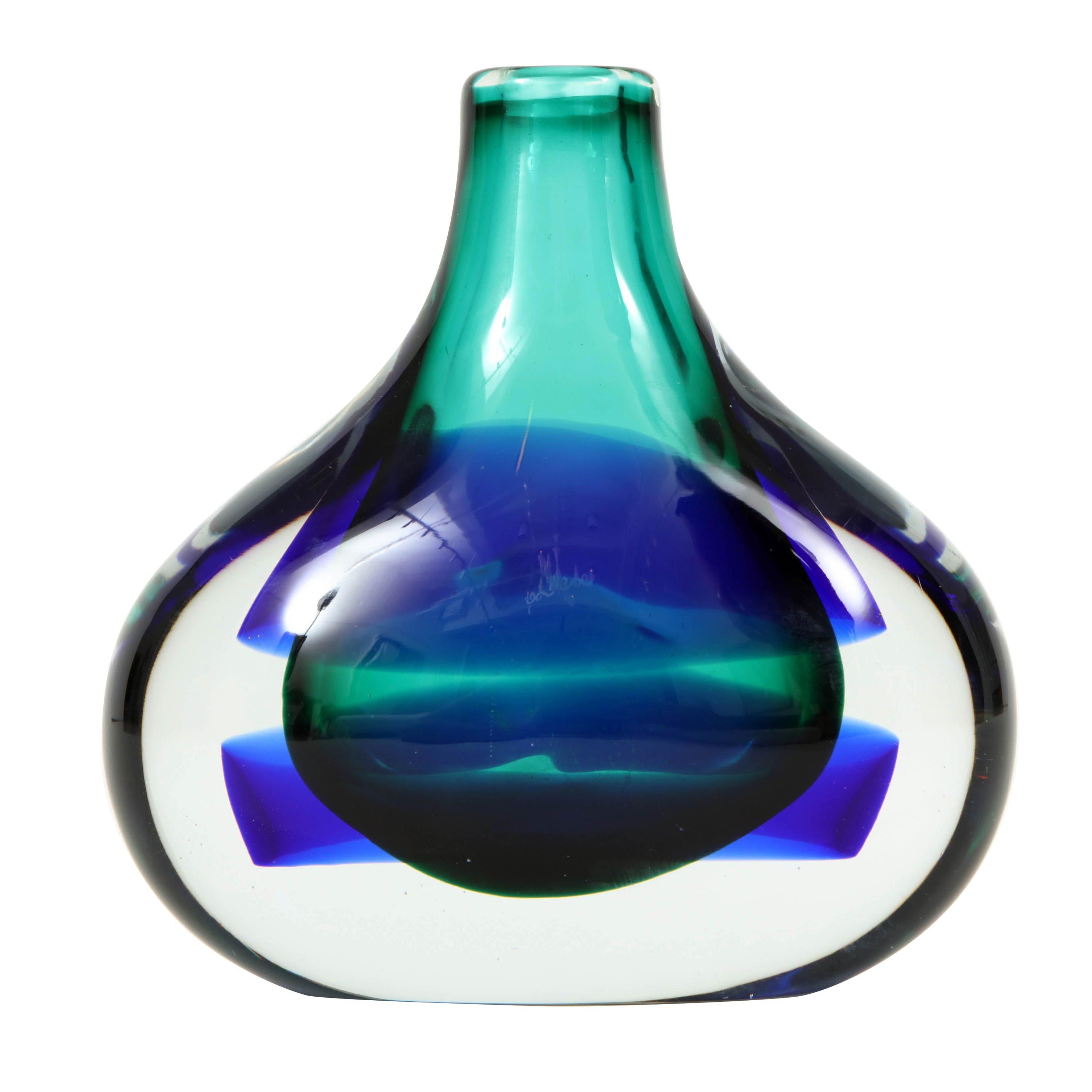 Murano Glass Vase by Luciano Gaspari