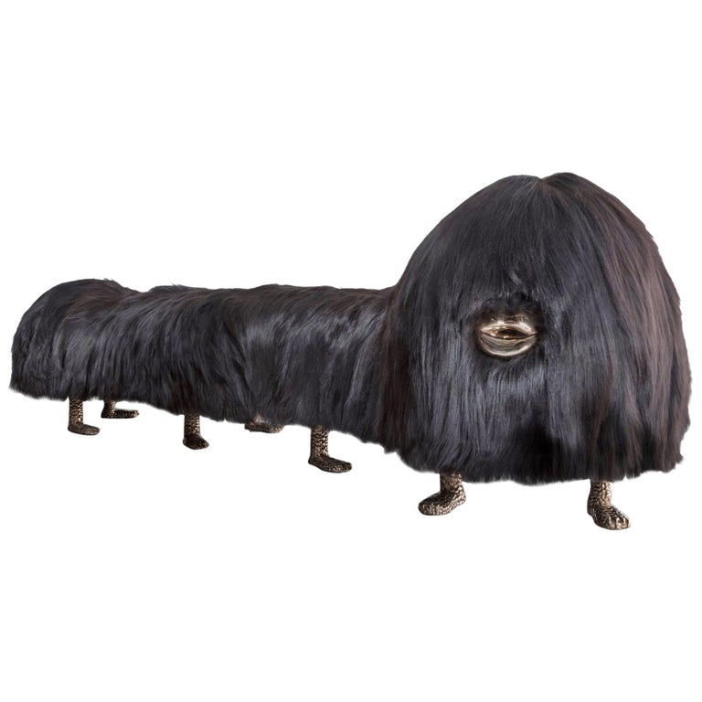 The Haas Brothers Uma Worm-an Beast bench, 2017
