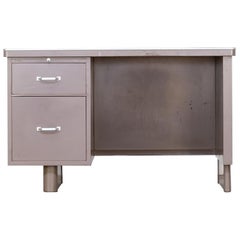 1950s Metal Writing Desk Softtop for Blerk