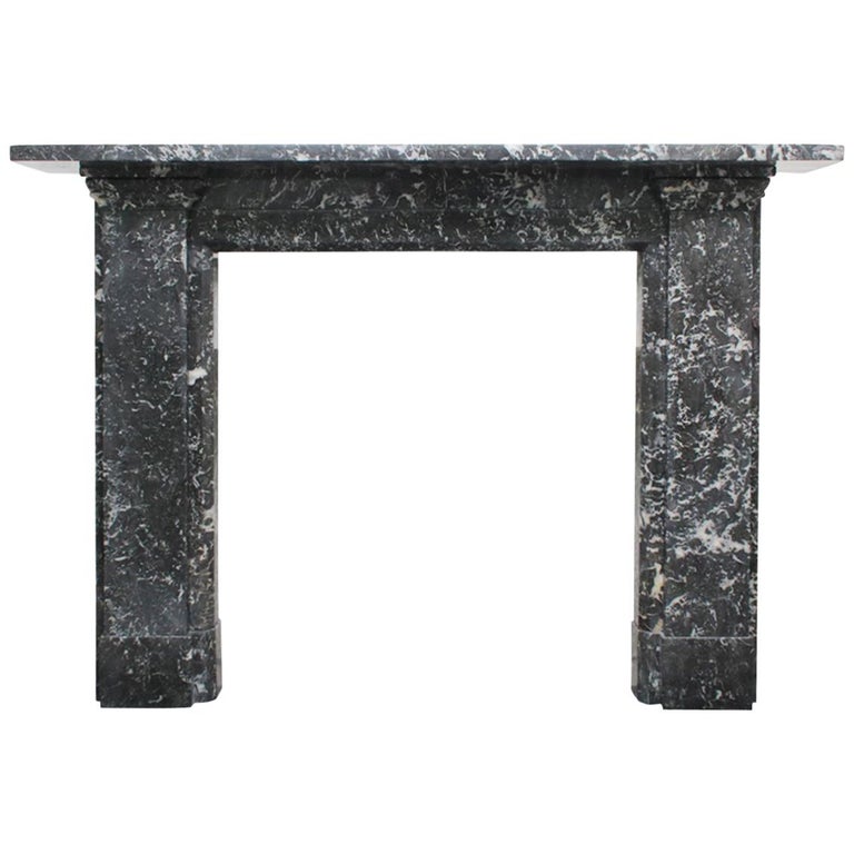 19th Century Late Victorian St Anne Marble Fire Surround For Sale at