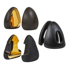 Grouping of Six Carl Auböck Brass Bookends