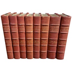 Collection of Leather Bound Books Series 131