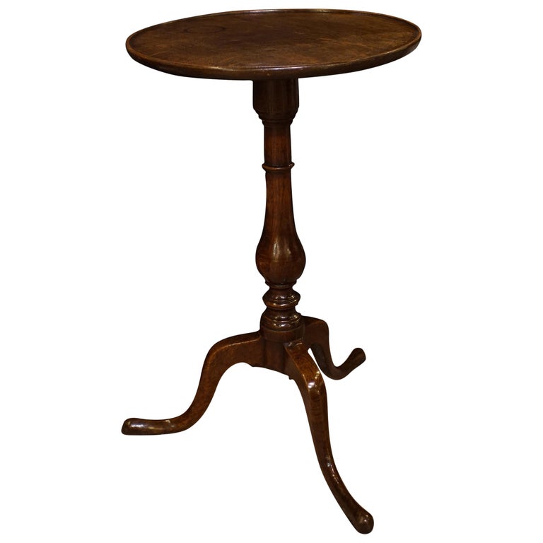 French Oak Lamp Table For Sale at 1stdibs