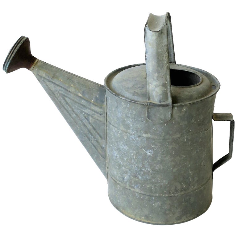 Vintage Watering Can For Sale at 1stDibs