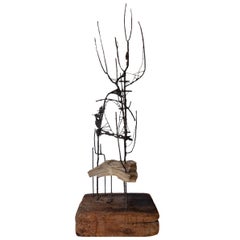 Brutalist Sculpture Attributed to American Artist Jack Cartlidge