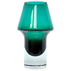 Finnish "Stromboli" Vase by Aimo Okkolin for Riihimaen Lasi Oy