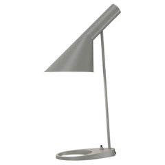 Arne Jacobsen AJ Table Lamp in Warm Grey for Louis Poulsen