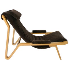 Rare paire de chaises en bandoulière Harvey Probber, vers 1948