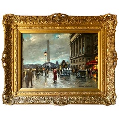 "La Palace de la Concorde, Paris" by Antoine Blanchard