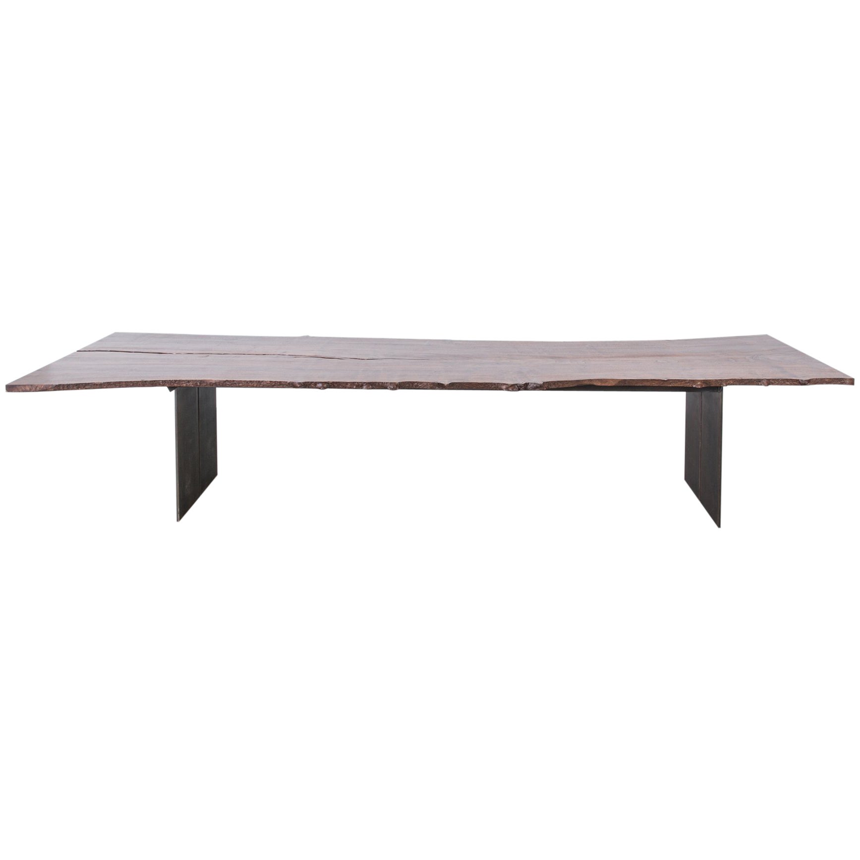 Conference Table By Uhuru Design Slab Top With Power For At 1stdibs
