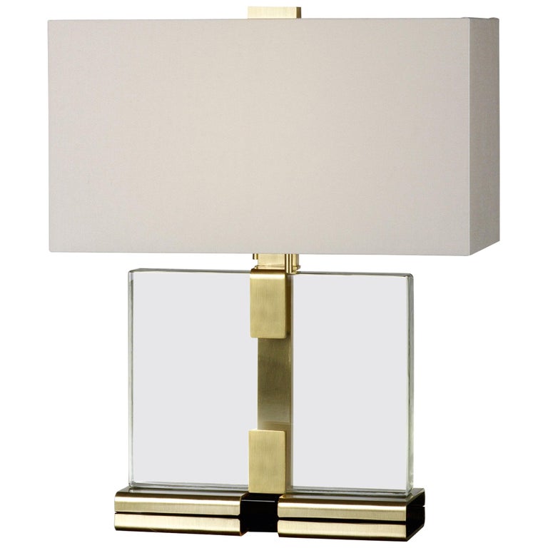 Donghia Clara Table Lamp And Shade Clear Murano Gl With Satin Donghia Clara Table Lamp And Shade Clear Murano Gl With Satin Gold Base For