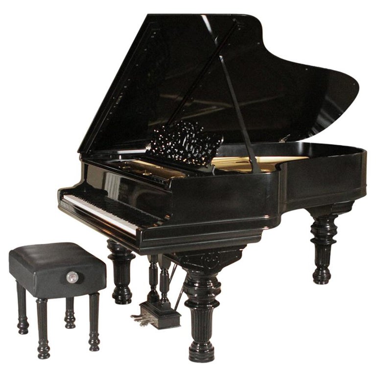 Steinway And Sons Piano Model 280431 M Baby Grand Circa Steinway Piano 85 Keys 1886