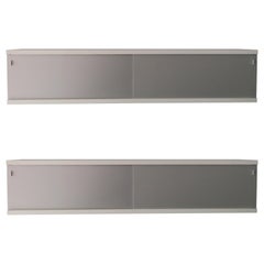 Pair of Minimalist Floating Sideboards or Credenzas by Horst Bruning for Behr