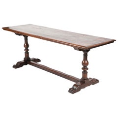 Italian Chestnut Refectory Table