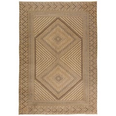 Beige Vintage Moroccan, Kilim Rug